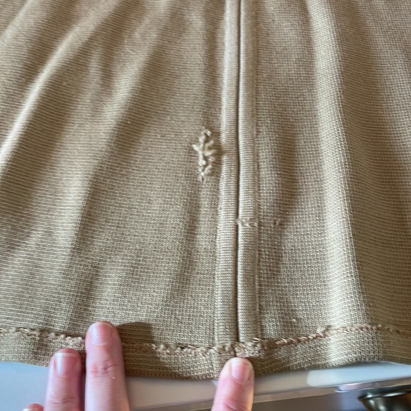 Vintage Tan Wool Cape made in Italy Jonathan Phillips - Picture 5 of 11